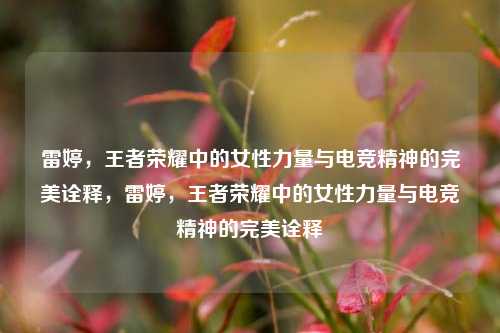 雷婷，王者荣耀中的女性力量与电竞精神的完美诠释，雷婷，王者荣耀中的女性力量与电竞精神的完美诠释