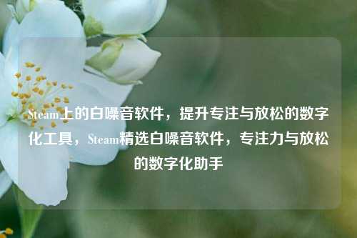 Steam上的白噪音软件，提升专注与放松的数字化工具，Steam精选白噪音软件，专注力与放松的数字化助手