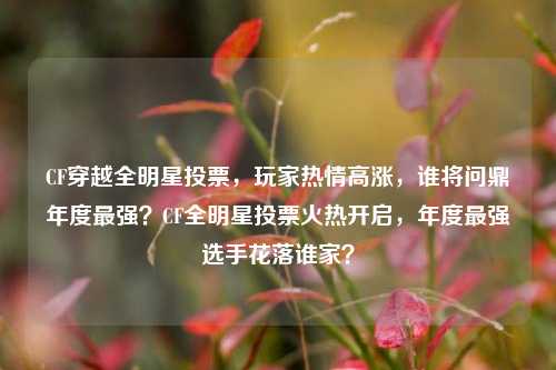 CF穿越全明星投票,玩家热情高涨,谁将问鼎年度最强?CF全明星投票火热开启,年度最强选手花落谁家?