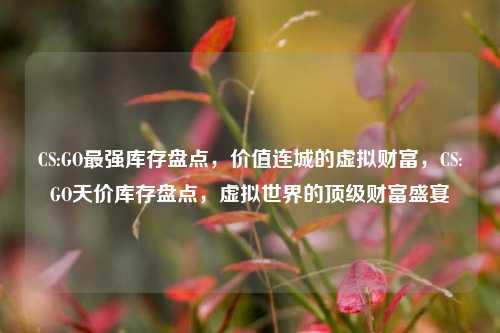 CS:GO最强库存盘点,价值连城的虚拟财富,CS:GO天价库存盘点,虚拟世界的顶级财富盛宴